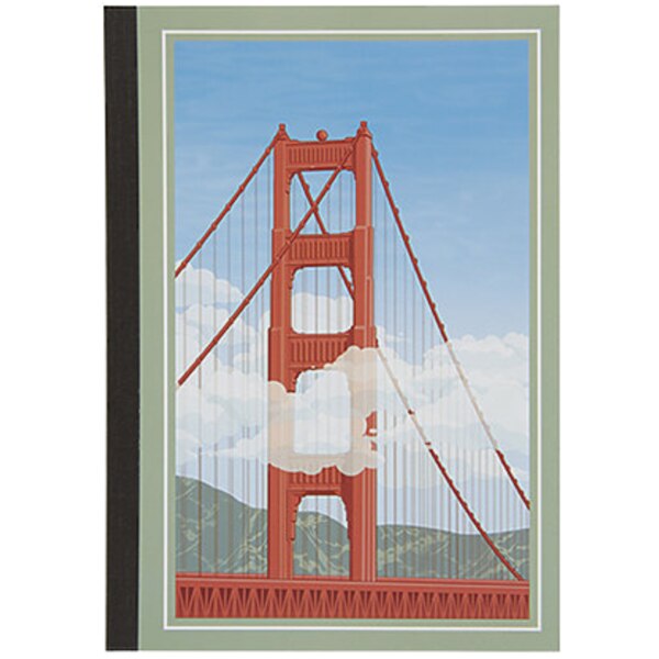 Drawn cover of Golden Gate Bridge